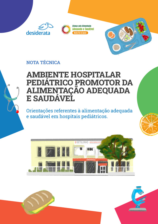 Ambiente Hospitalar Pediátrico promotor da alimentação adequada e saudável