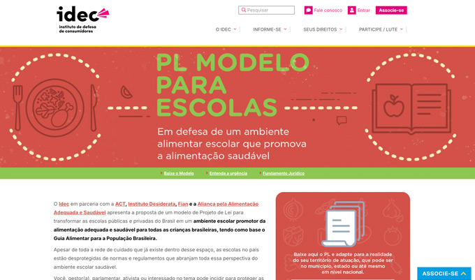PL Modelo para as Escolas
