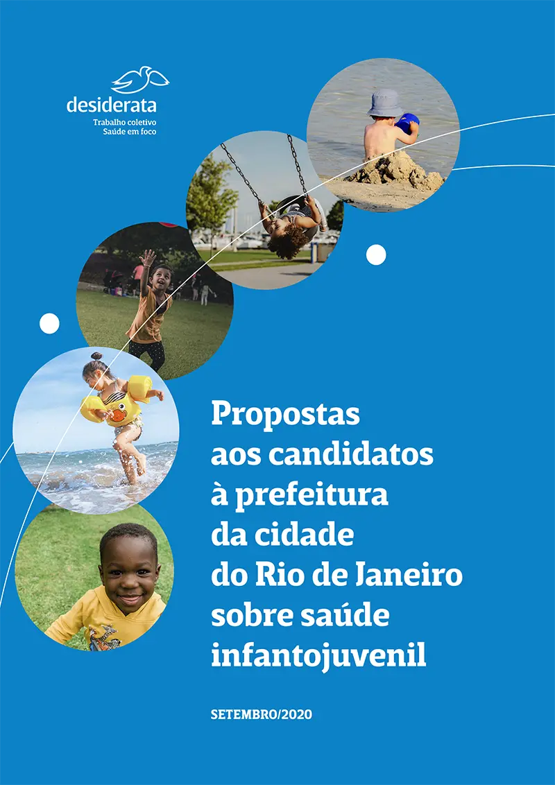 Propostas aos candidatos à prefeitura da cidade do Rio de Janeiro sobre saúde infantojuvenil